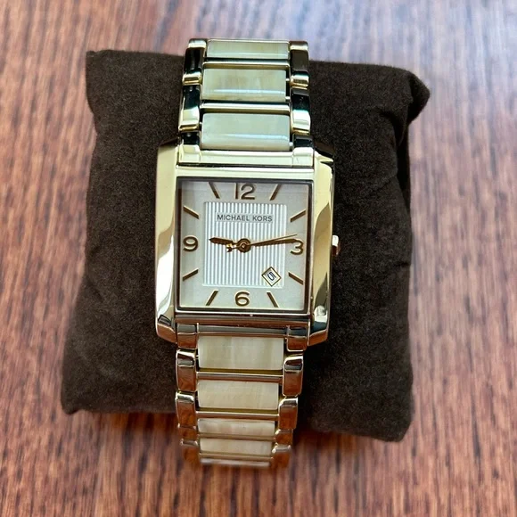 Gold Michael Kors Watch (With original receipt and box) Michael Kors Wren Gold Stainless Steel Chronograph Watch  main image 4